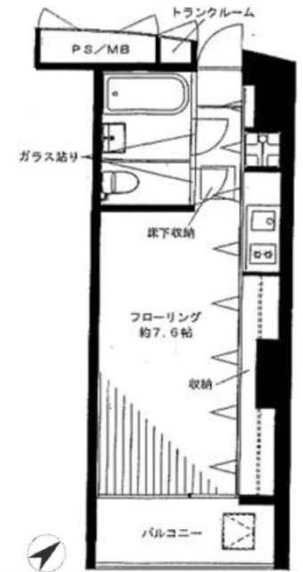 SPERANZA恵比寿402 間取り図