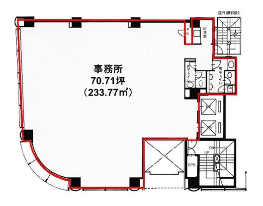 内神田OSビル2F 間取り図