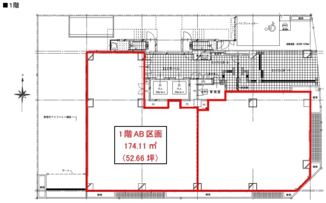 コネクト所沢ビルAB 間取り図