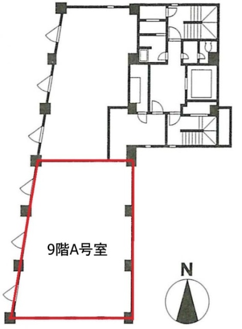 神田レンガビルA 間取り図
