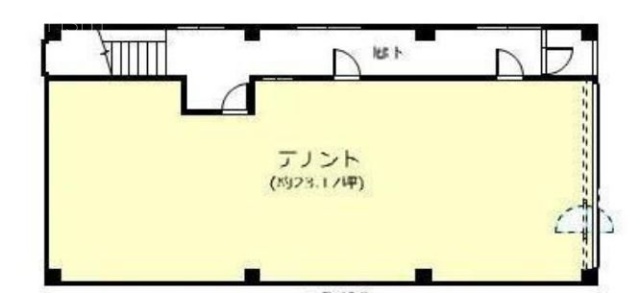 I-34ビル1F 間取り図
