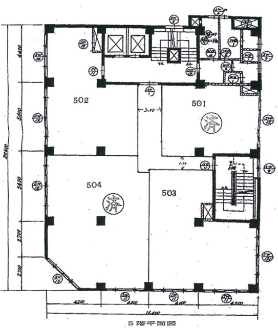 小里会館ビル502 間取り図