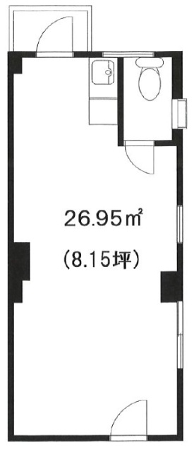 ハウスセンター学大ビル4F 間取り図