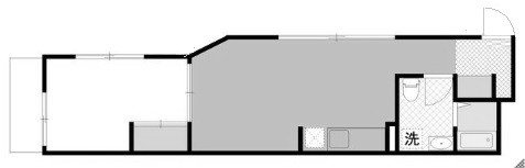 コルティーレ世田谷206 間取り図