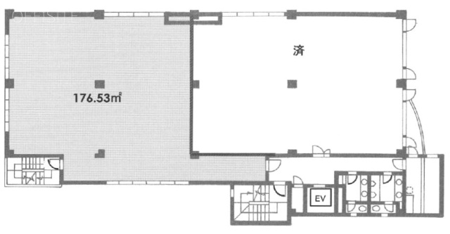 南青山第1韮澤ビルB 間取り図