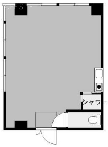 スリーゴールド東新宿ビルB 間取り図