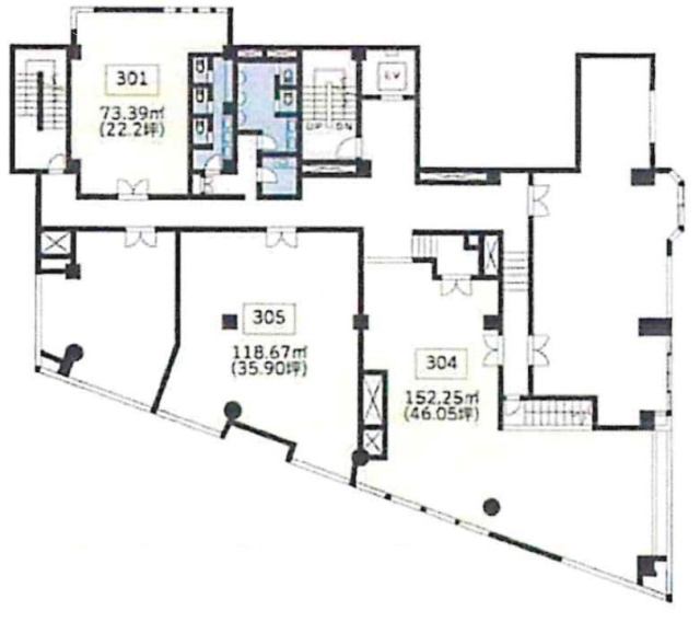 シティファイブ301 間取り図