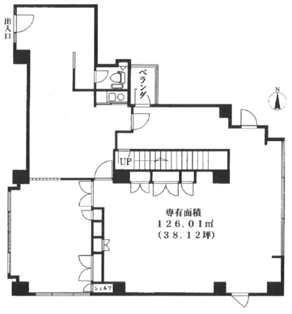 シティプラザ大久保9F 間取り図