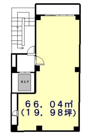巣一会館3F 間取り図