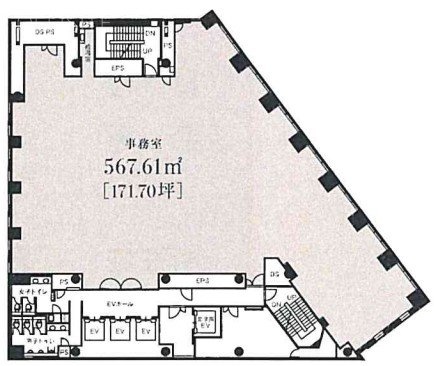 ルオーゴ汐留A 間取り図