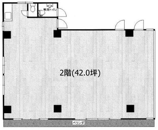 練馬SKビル2F 間取り図