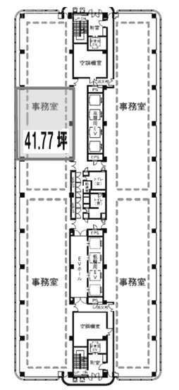 横浜STビル901A 間取り図