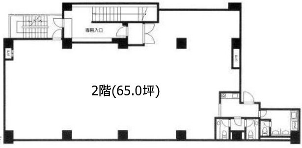 晴和ビル2F 間取り図