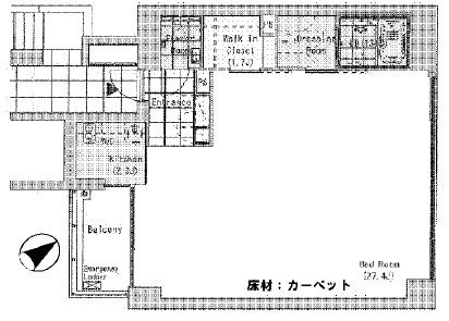 AOYAMA ALLEYビル101 間取り図