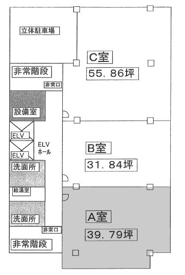 楓第2ビルA 間取り図