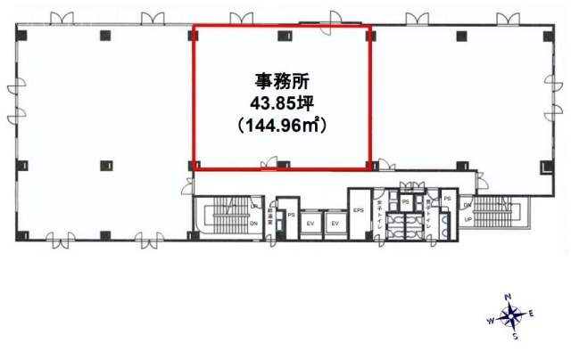 ASKビル4F 間取り図