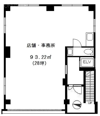 ファミール小深田ビル101 間取り図