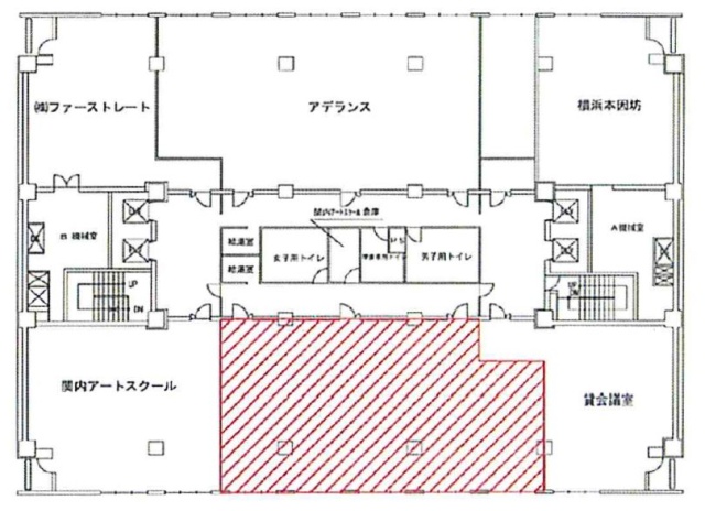 セルテビル9F 間取り図