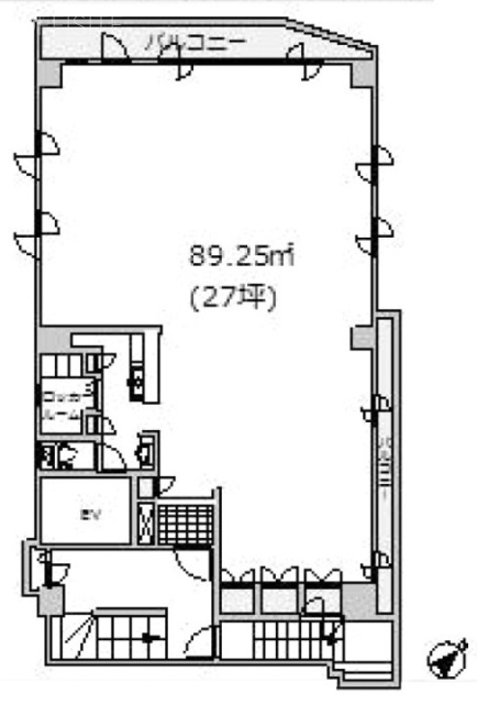 榎本ビル2F 間取り図