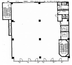新駿河台ビル9F 間取り図