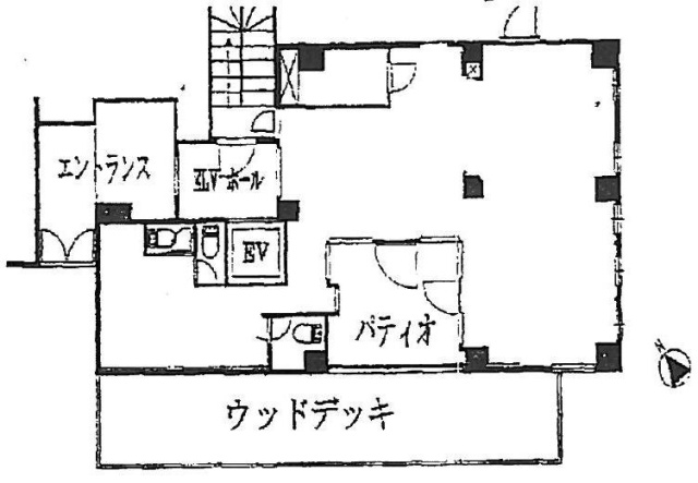 芝崎410ビル1F 間取り図