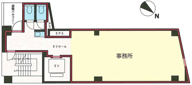 VORT渋谷道玄坂10F 間取り図