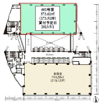 中野坂上サンブライトツイン601 間取り図