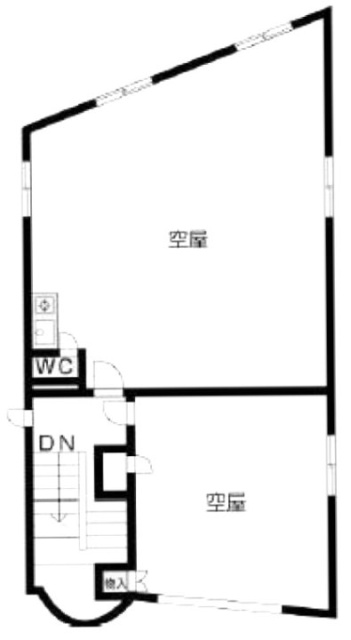 花信ビルⅡビル3F 間取り図