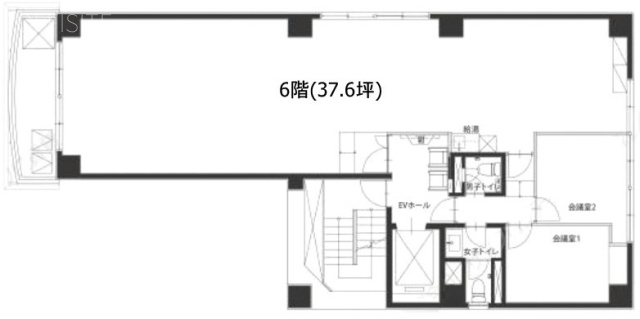 ワールド四谷ビル6F 間取り図