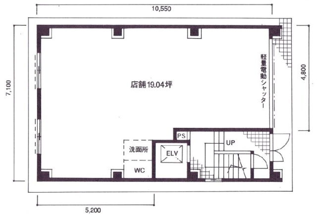 小幡ビル1F 間取り図