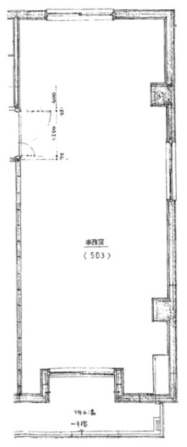 TLUST VALUE 北大塚503 間取り図