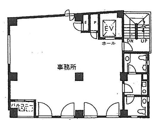 安島ビルⅠ3F 間取り図