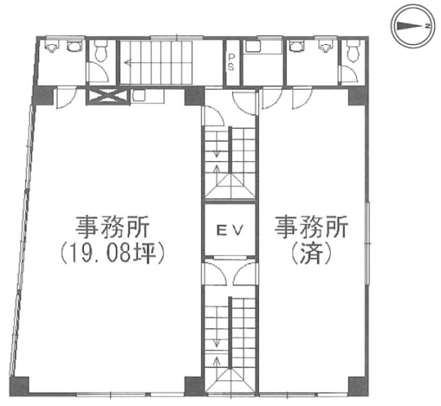 吉澤ビル401 間取り図