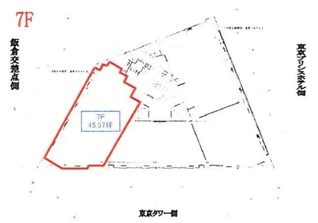 32芝公園ビル704 間取り図