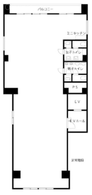 岸浪ビル3F 間取り図