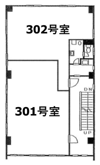 JOMビル301 間取り図