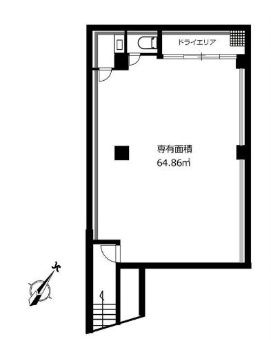 RizビルB1F 間取り図