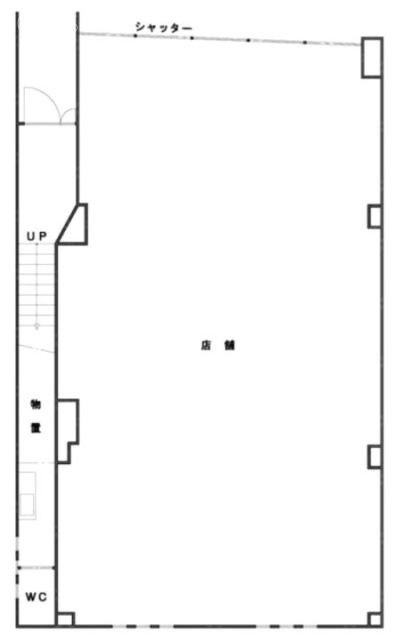 ダンディリオン梅田1F 間取り図