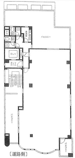 カトレヤビル6F 間取り図