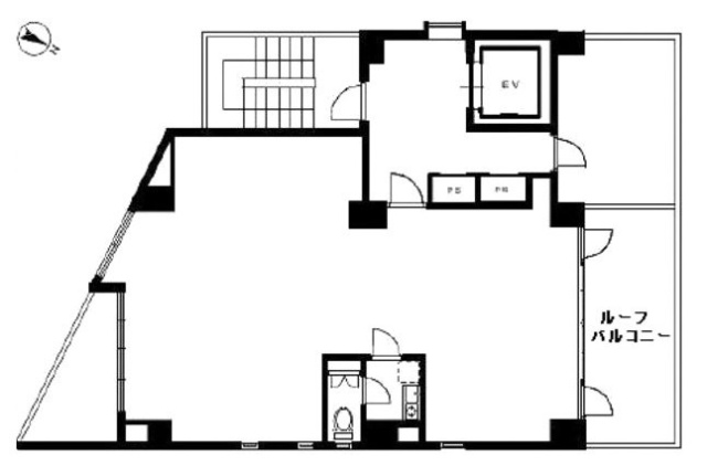 K/SQ-2ビル2F 間取り図