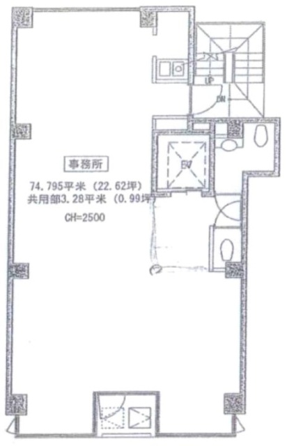 TSSビル2F 間取り図