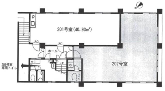 染谷ビル202 間取り図