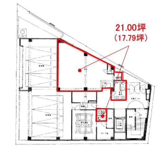 MFビル1F 間取り図