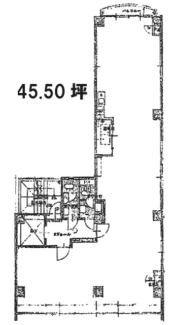 プレリー柳橋ビル5F 間取り図