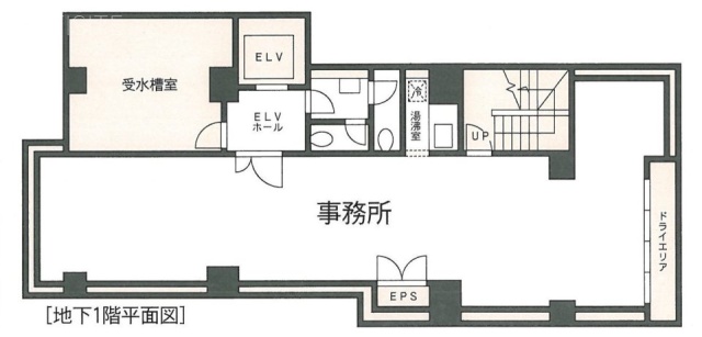 第3亀田ビルB1F 間取り図