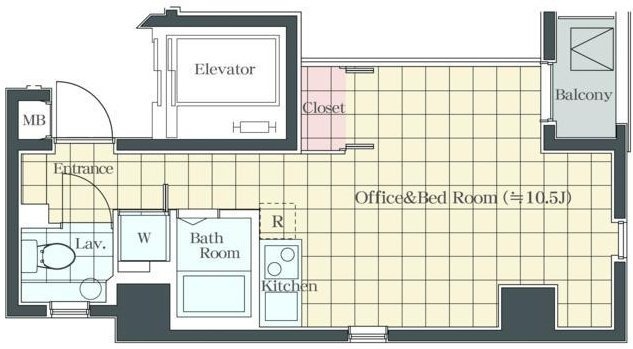 荻窪SKビル202 間取り図