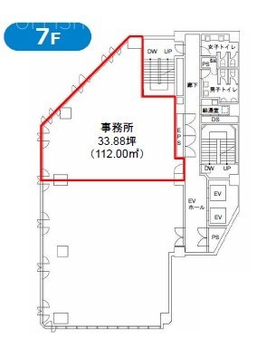 KDX春日ビルA 間取り図