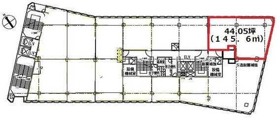 千代田会館ビル6F 間取り図