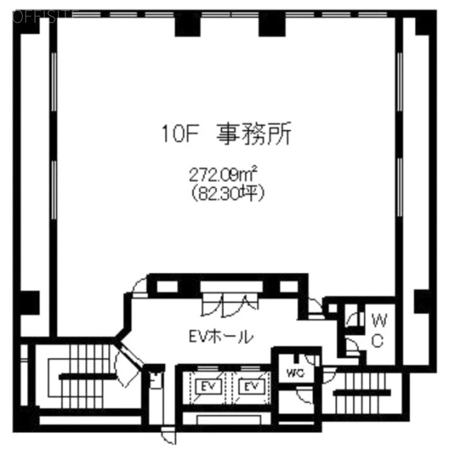 新宿EAST COURT10F 間取り図