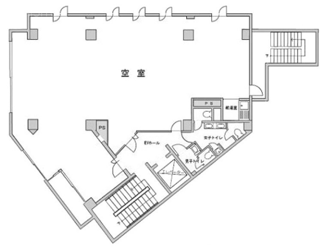 ダイトー本社ビル別館5F 間取り図